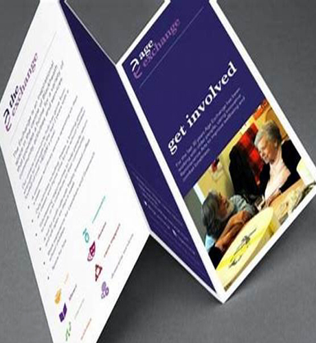 Tríptico A4 4/4 Ilustracion Brillante 200 grs Barniz UV